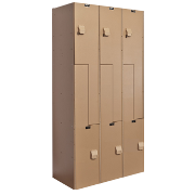 Z Tier Plastic Lockers
