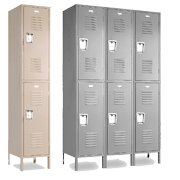 Double Tier Employee Lockers