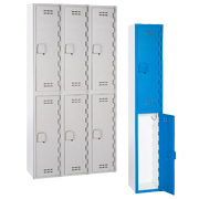 Double Tier Plastic Lockers