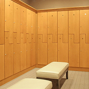 Wood Veneer Lockers