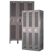 Single Tier Athletic Gym Lockers 