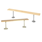 Wood Benches / Maple Locker Room Benches