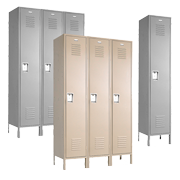 Single Tier Employee Lockers