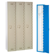 Single Tier Plastic Lockers