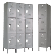 Triple Tier Employee Lockers