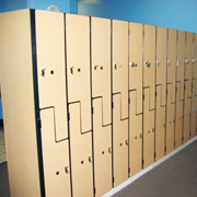 Used Wood Lockers / Used Plastic Laminate Lockers