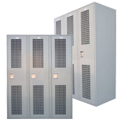 Single Tier Ventilated Gym Lockers  