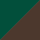 Dark Green/Brown Trim