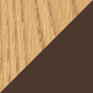 Oak/Brown Trim