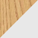 Oak/White Trim