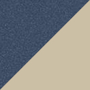 Speckled Deep Blue/Tan Trim