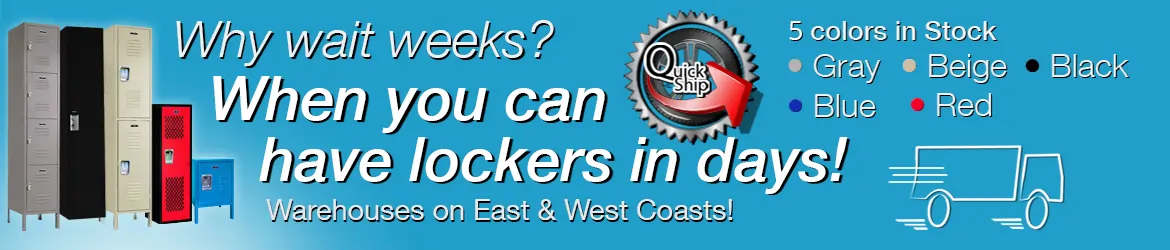 Quick Ship - Lockers In Stock
