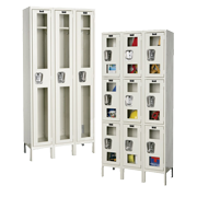 See Through Employee Lockers