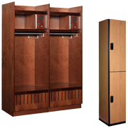 Wood Lockers