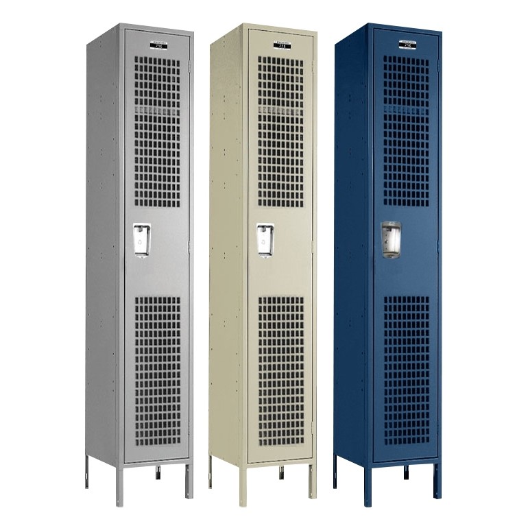 Single Tier Ventilated School Locker