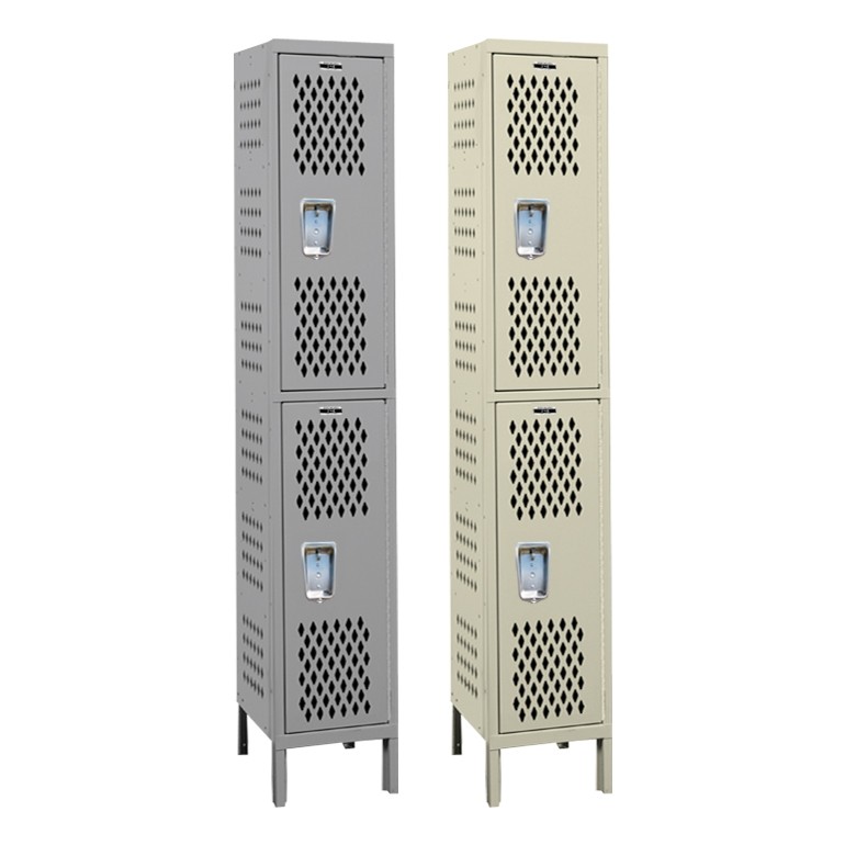 Double Tier Athletic Gym Locker Main