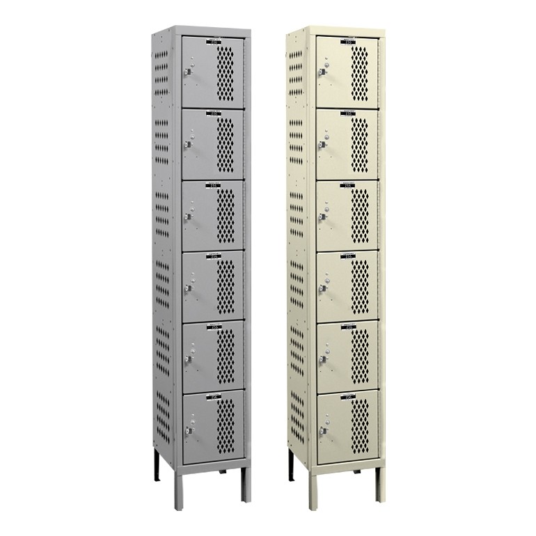 Six Tier Athletic Sports Box Locker Main