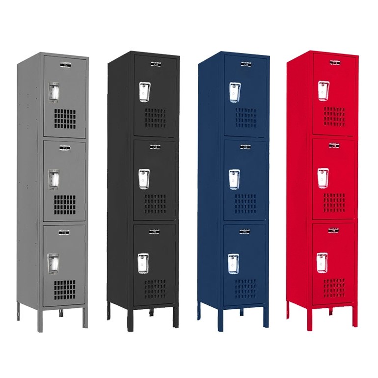 Triple Tier Ventilated Locker