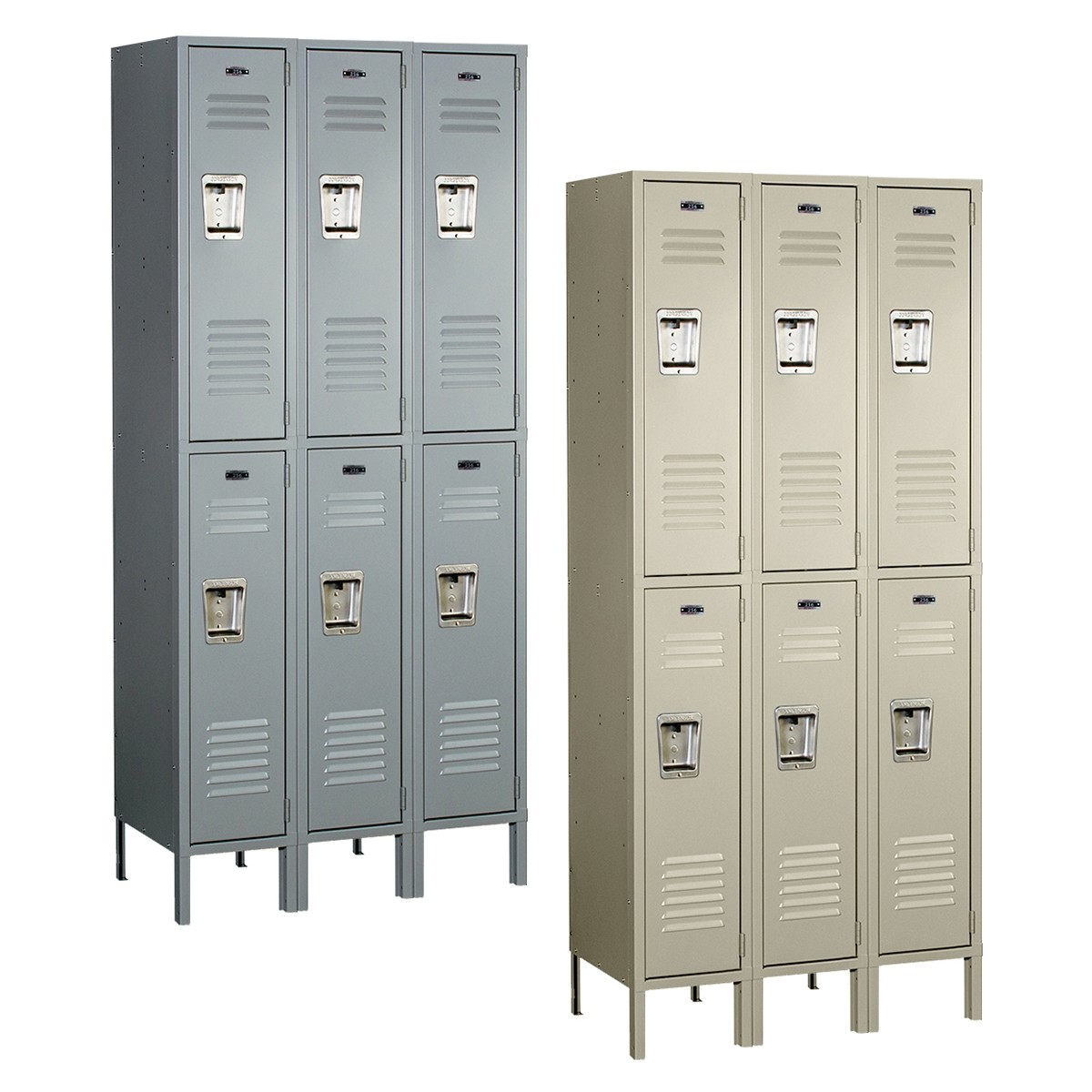 Double Tier Employee Lockers