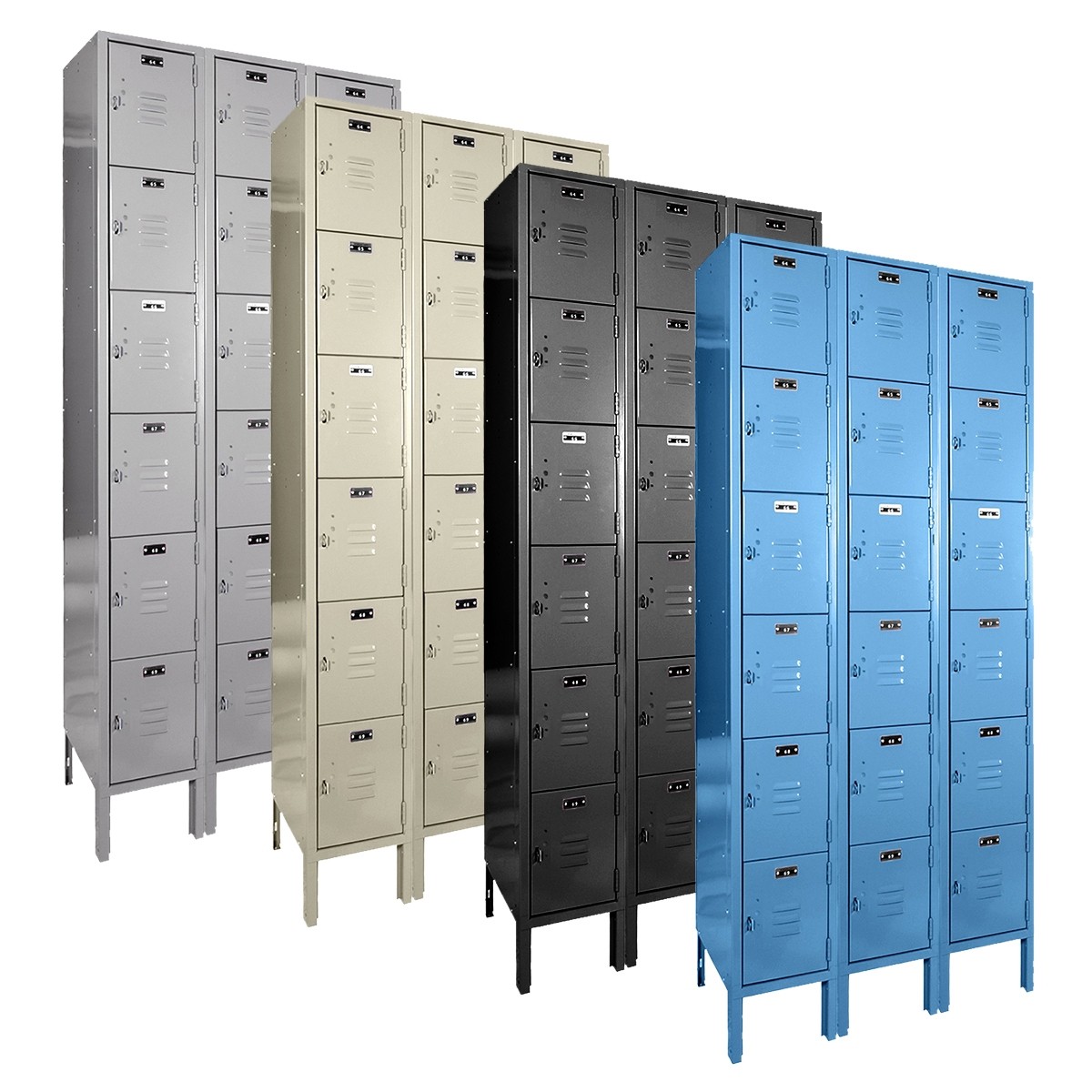 Six Tier Box Lockers