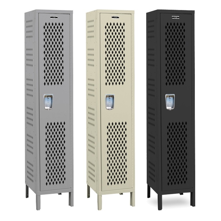 Single Tier Athletic Steel Locker