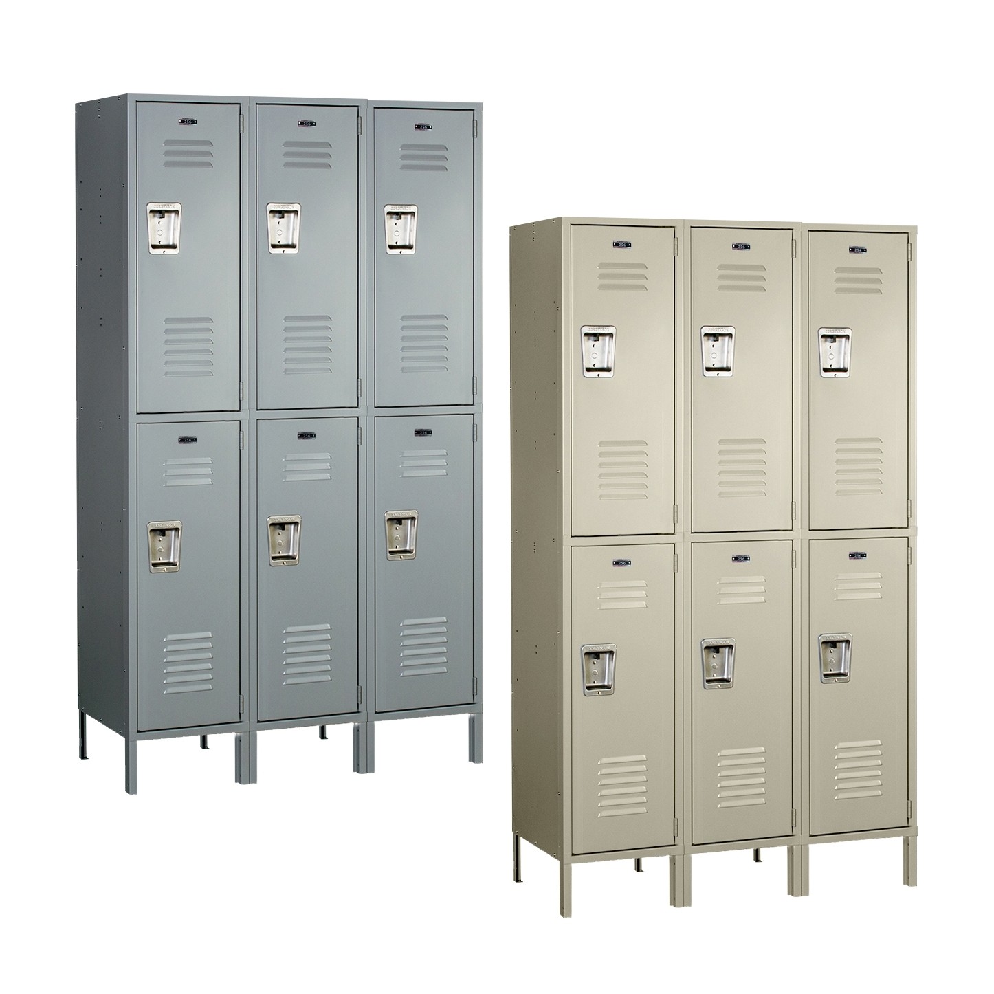 Super Large Double Tier Steel Lockers