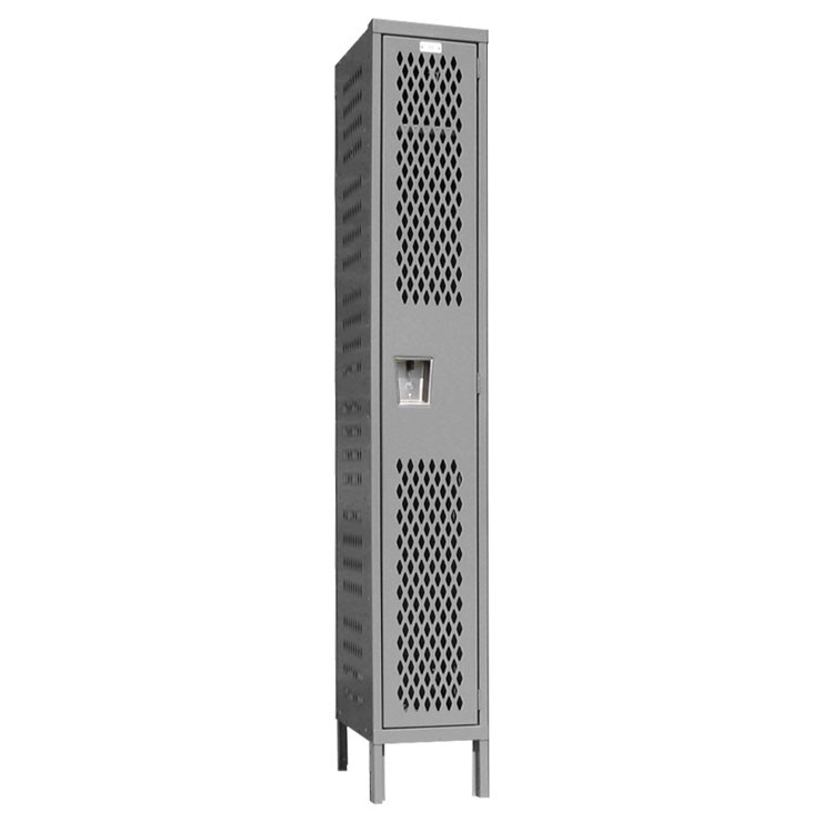 Hallowell Single Tier Ventilated Athletic Locker