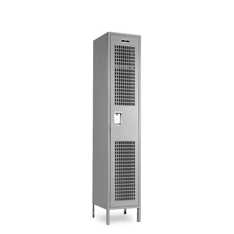 Single Tier Ventilated Metal Lockers