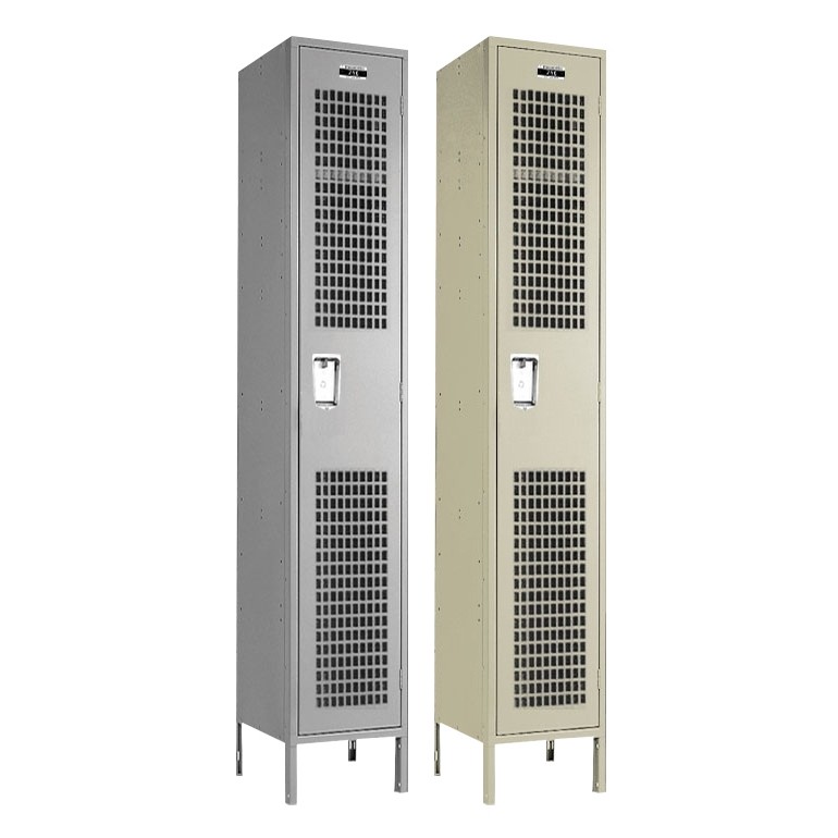 Single Tier Ventilated Gym Locker