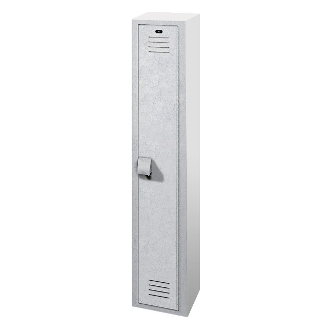 12" Wide Single Tier Plastic Lockers
