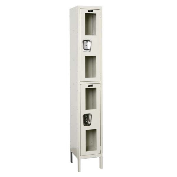 See-Through Double Tier Locker