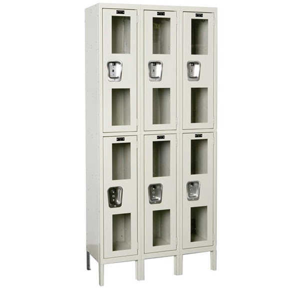Employee See-Through Double Tier Lockers (Image 1)