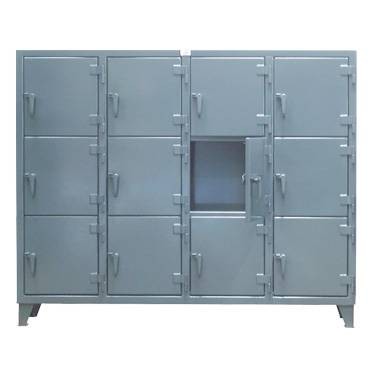 Triple Tier Welded Storage Box Lockers
