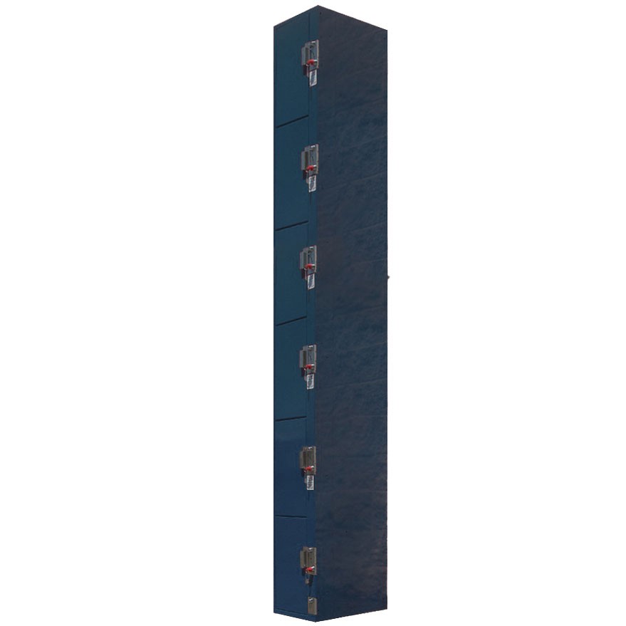 Coin Operated Six Tier Lockers