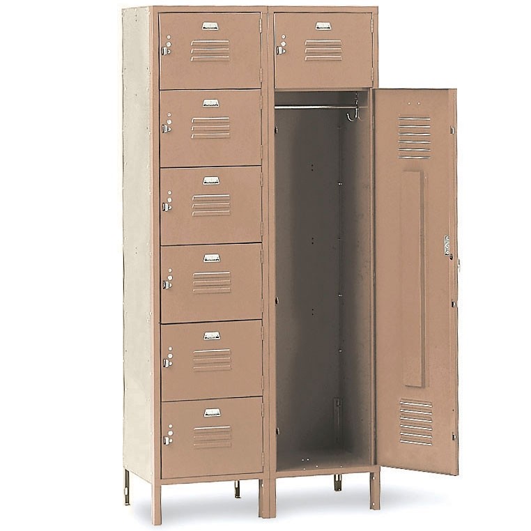 7 Person Office Lockers