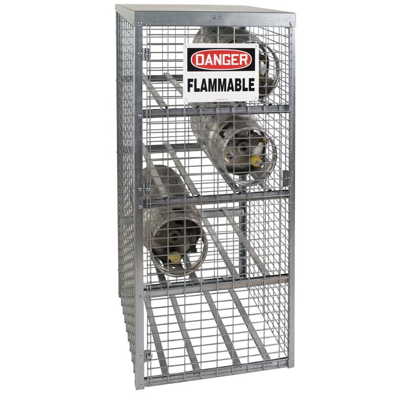 8 Cylinder Storage Cabinet