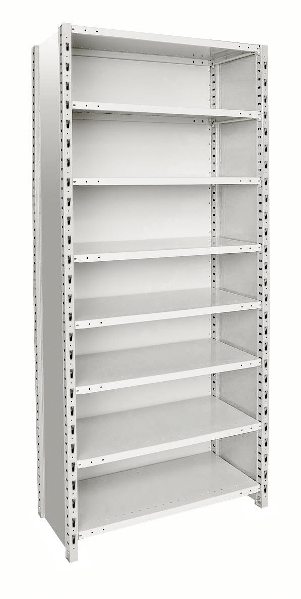 Anti-Bacterial Closed Metal Shelving