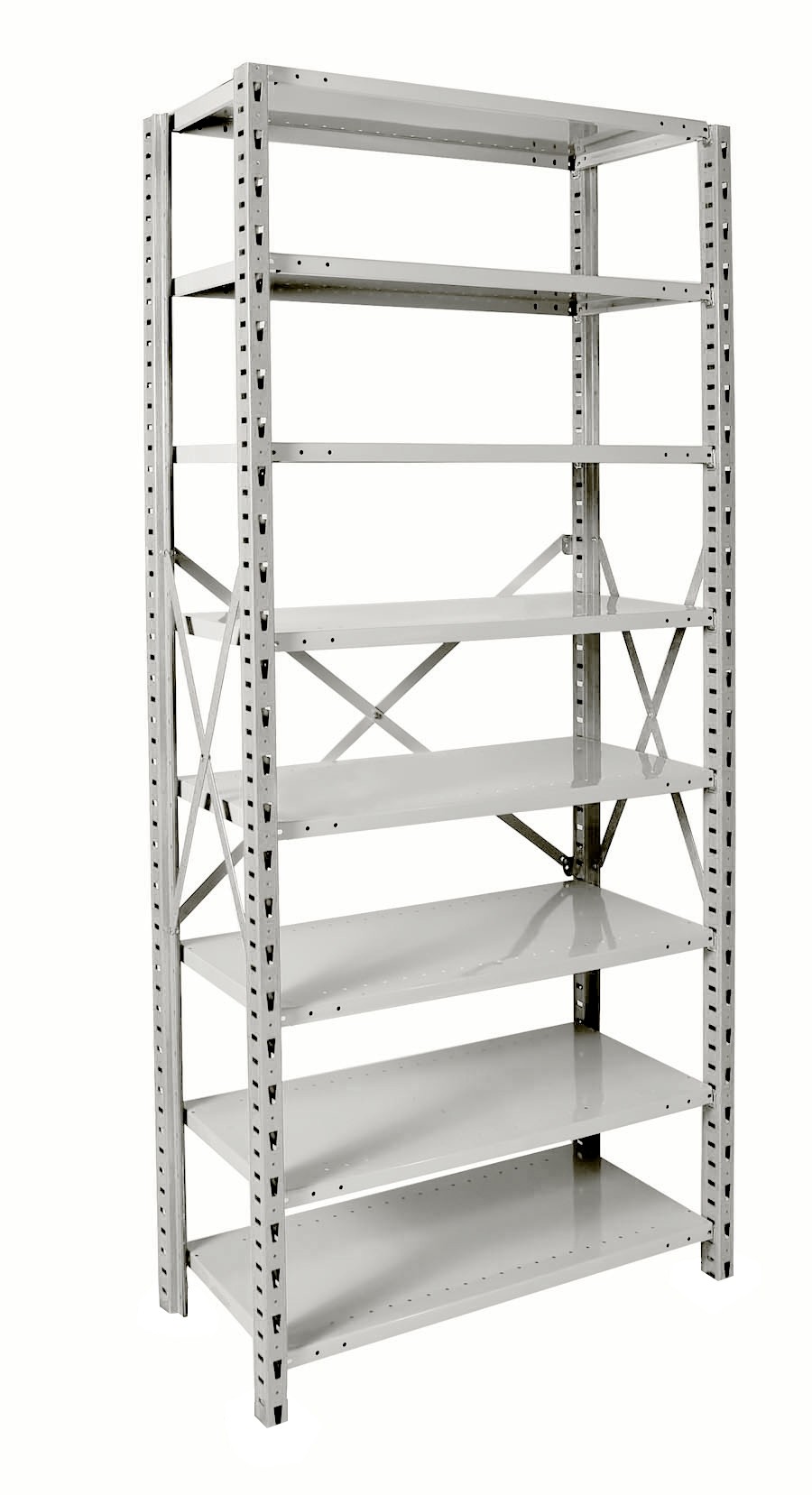 Anti-Bacterial Open Metal Shelving