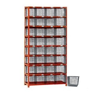 Basket Lockers 8 High 4-Wide