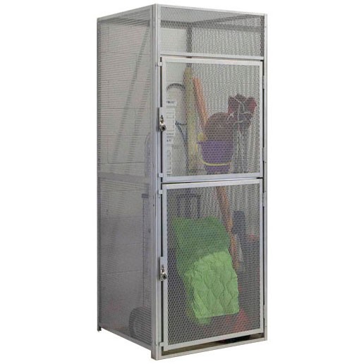 Double Door Wire Mesh Storage Locker Add-on Units