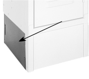 304 Stainless Steel Locker End Base (Image 2)