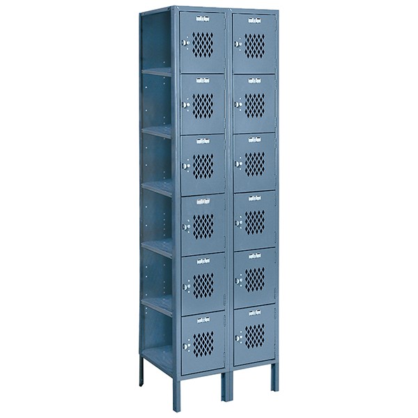 Lyon Expanded Metal Locker - Six Tier Add On