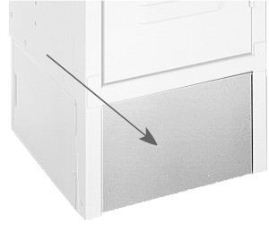 304 Stainless Steel Locker Front Base (Image 2)