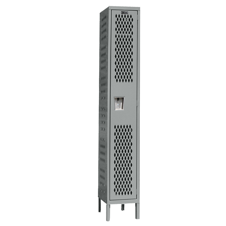 Single Tier Heavy Duty Ventilated Locker (Image 1)