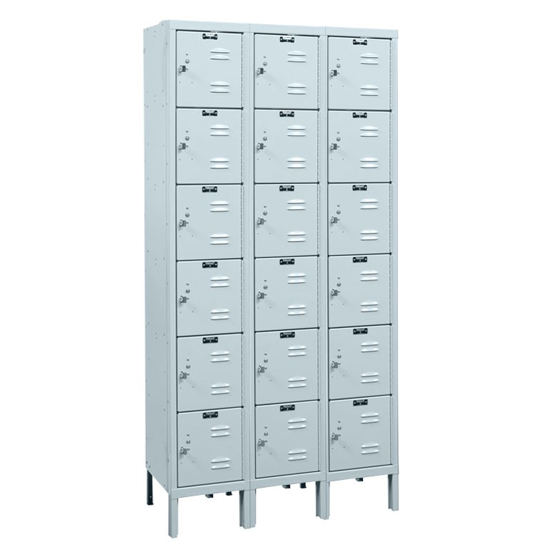 Hallowell Six Tier Ready-Built Locker