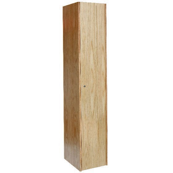 Single Tier Wood Locker