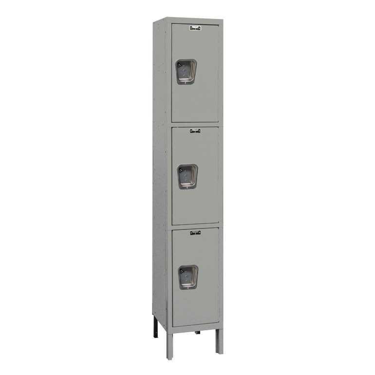 Hallowell Triple Tier Maintenance Free Locker 