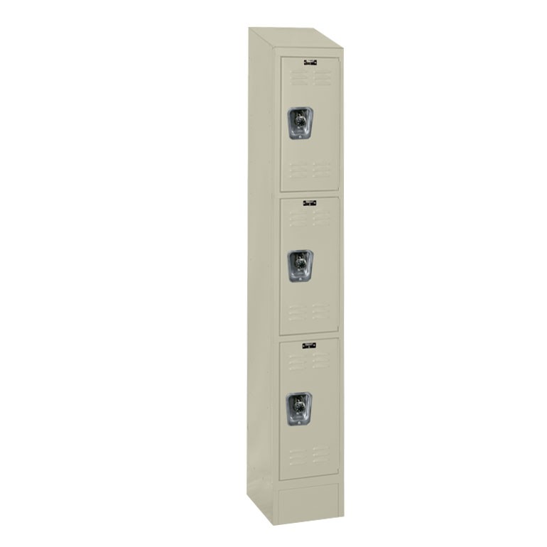 Hallowell Triple Tier Ready-Built Plus Locker