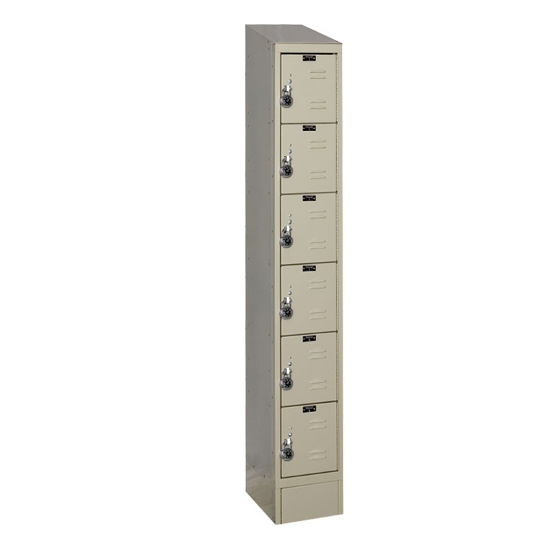 Hallowell Six Tier Ready-To-Use Plus Locker
