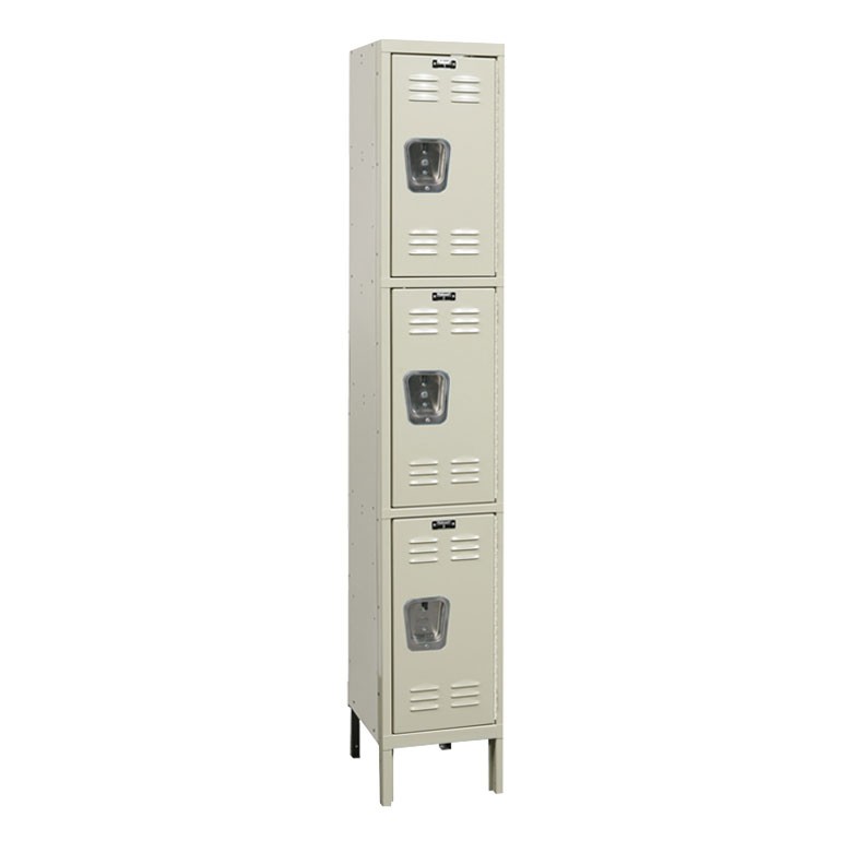 Hallowell Triple Tier Rust Resistant Locker